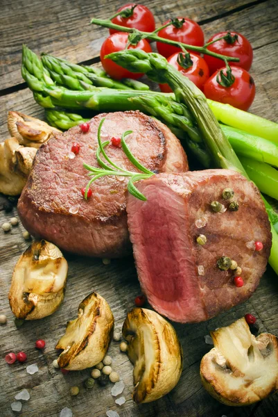 Grilled Beef Steak — Stock Photo, Image