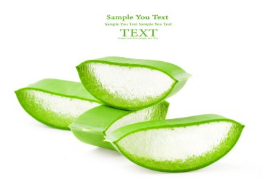 dilimlenmiş aloe vera