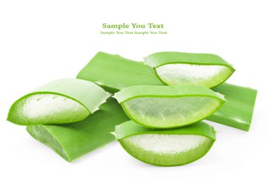 dilimlenmiş aloe vera