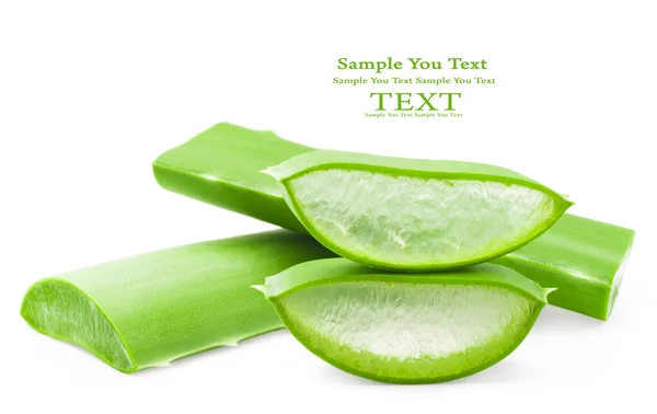 Skivad aloe vera — Stockfoto