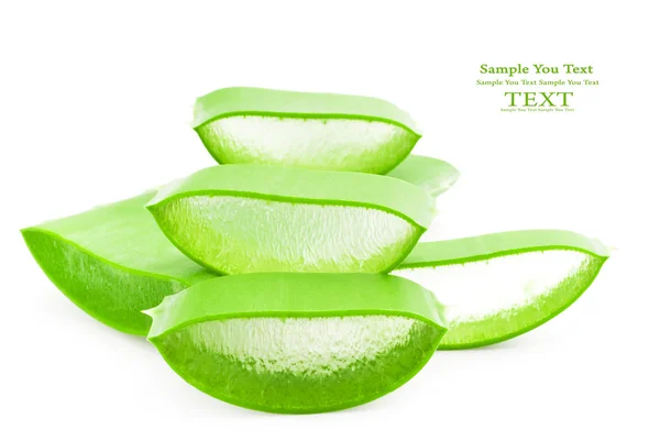 dilimlenmiş aloe vera