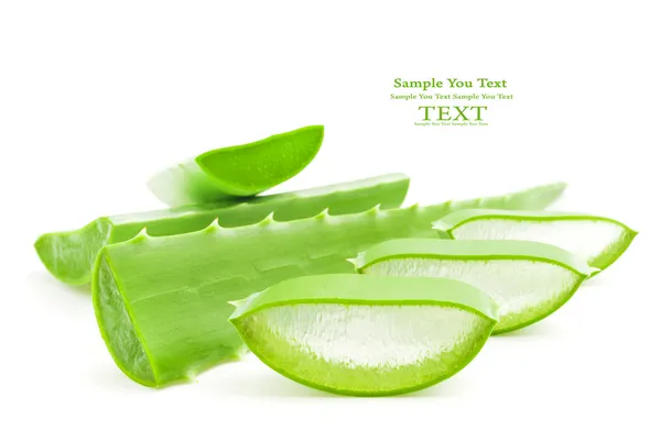 Sliced Aloe Vera — Stock Photo, Image