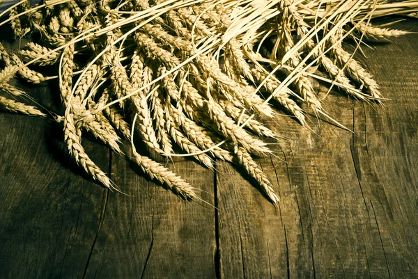 Wheat on the  table — Stock Photo, Image