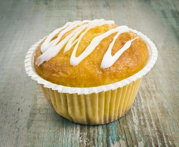 Jeden muffin — Zdjęcie stockowe