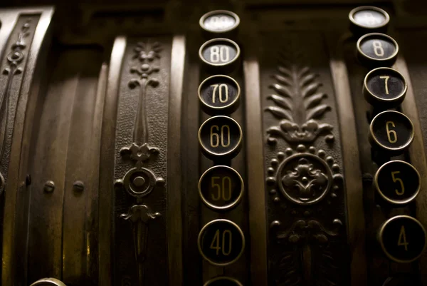 Antique cash register — Stock Photo, Image