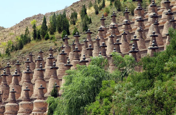 108 dagobas ningxia Eyaleti, Çin