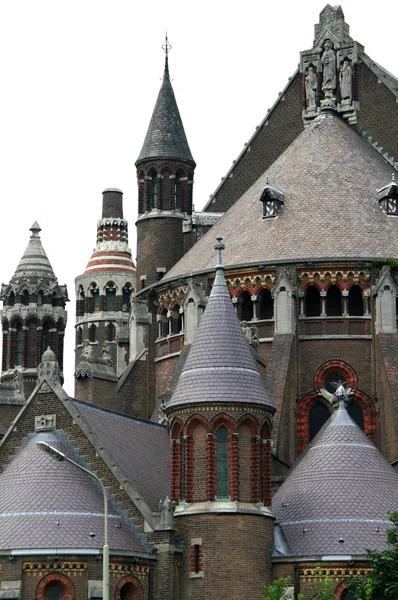 Cathedral of Saint Bavo in Haarlem, Netherlands — Stock Photo, Image