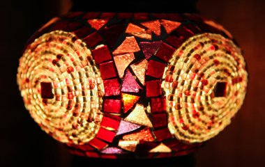 geleneksel Türk fener taşımak