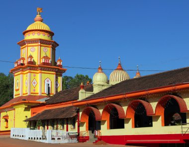 Hindu tapınağı chauranginath arpora, goa, Hindistan
