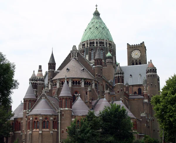 Cathedral of Saint Bavo in Haarlem, Netherlands — Stock Photo, Image