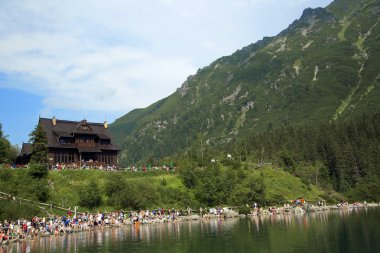dağ manzarası - Polonya tatra Dağları