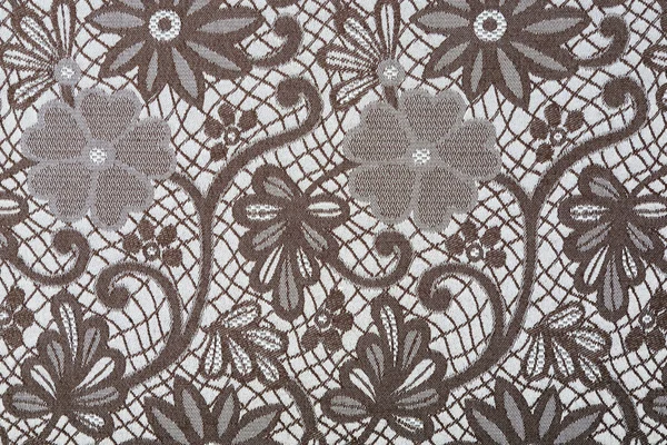 Blumen auf textilem Hintergrund — Stockfoto