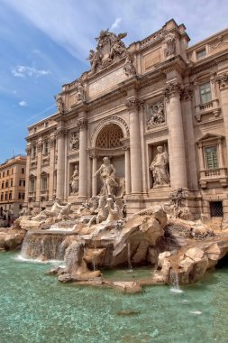 trevi Fountain Roma, İtalya 'da