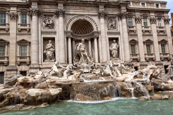 Fontana de Trevi en Roma —  Fotos de Stock