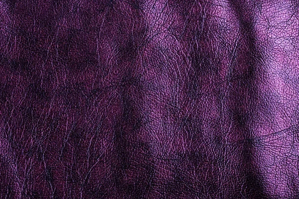 Purple leather, a background — Stock Photo, Image