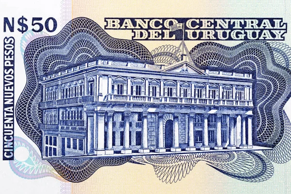 Alter Regierungspalast Aus Uruguayischem Geld — Stockfoto