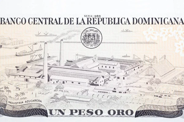 Цукровий Завод Старовинної Домініканської Республіки — стокове фото