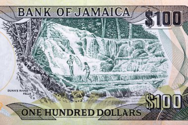 Jamaika parasından Dunn 's River Falls - Dolar