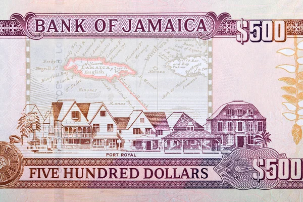 Port Royal Jamaikai Pénzből Dollar — Stock Fotó