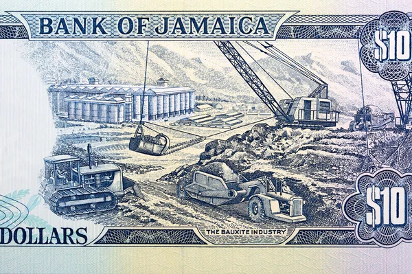 Jamaika parasının boksit endüstrisi - Dolar