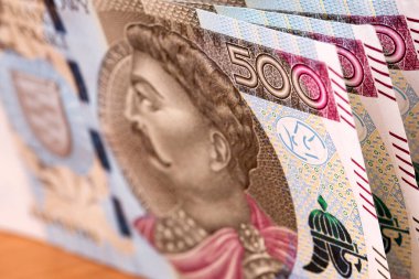 Polonya parası - 500 Zloty iş geçmişi