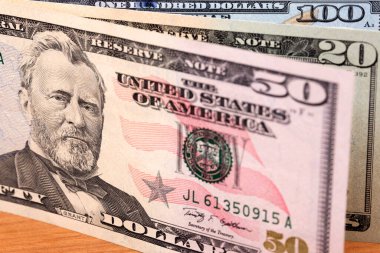 American money - Dollars a business background