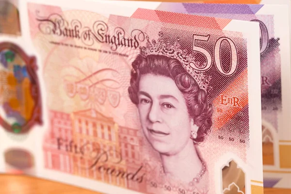 English Money Pounds Business Background — Stok fotoğraf