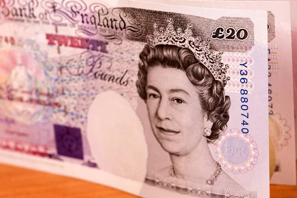 Old English Money Pounds Business Background — Stok fotoğraf