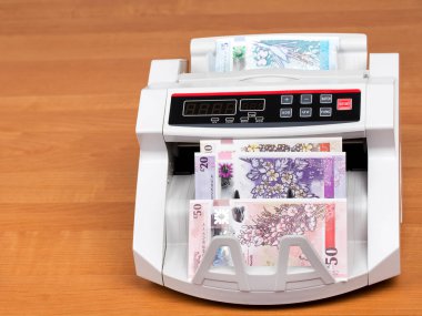 Kuzey lrelands Bir sayım makinesinde Pounds