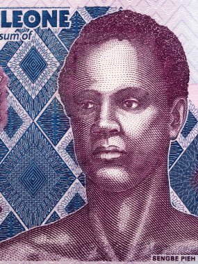 Sengbe Pieh Sierra Leonean parasından bir portre - Leone