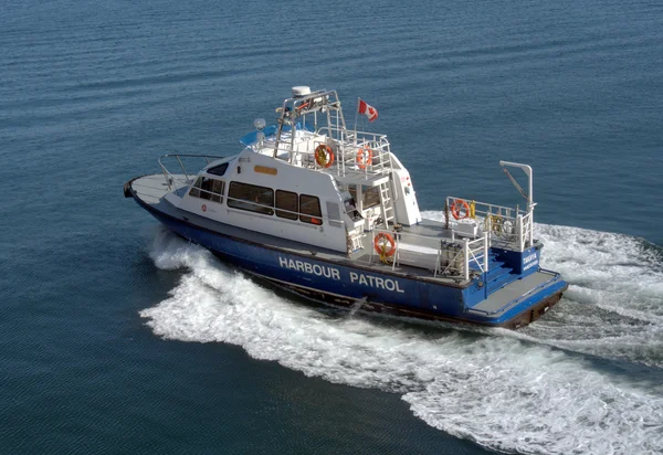 Barco policía canadiense — Foto de Stock