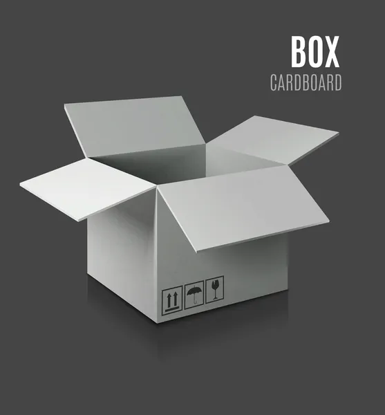 Box-Ikone. — Stockvektor