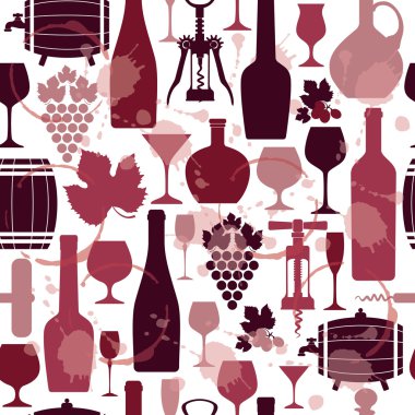 şarap sorunsuz arka plan.