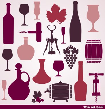 şarap arka plan belirleme.