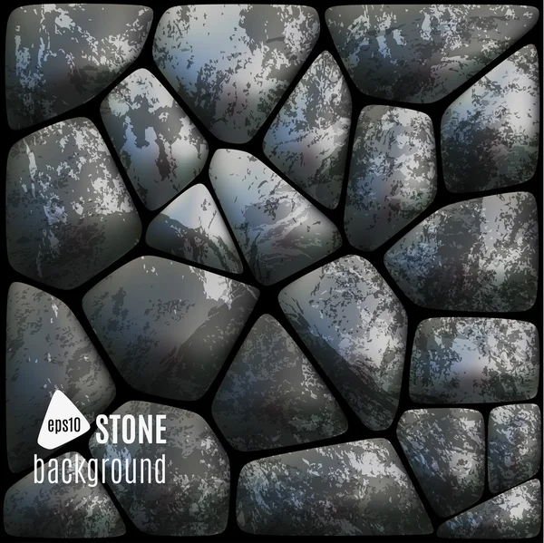 Fond en pierre . — Image vectorielle