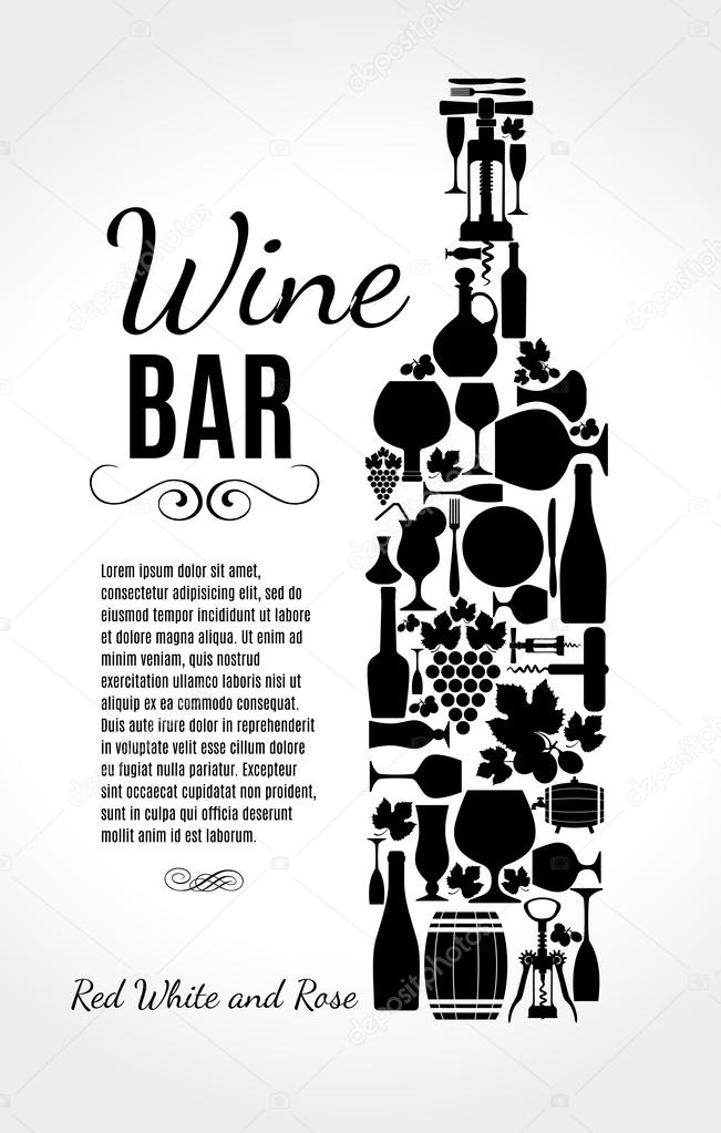 Wine card.