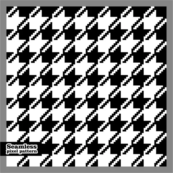 Mode imprimé noir et blanc . — Image vectorielle