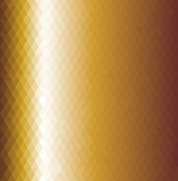 茶色のベクトルの幾何学的な背景 — ストックベクタ