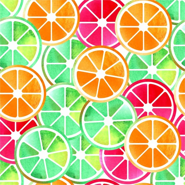 Citruses 패턴 — 스톡 사진