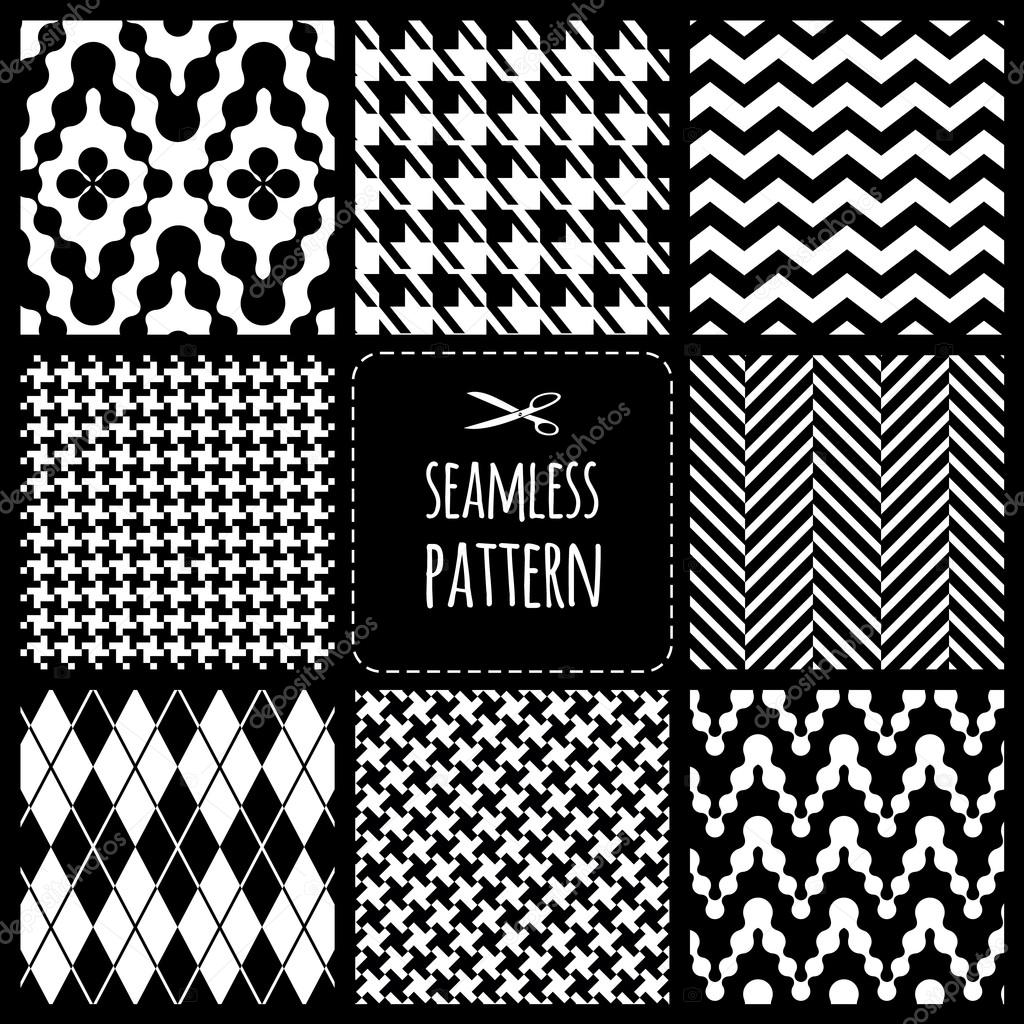 Seamless set fabric pattern