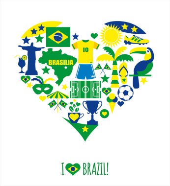 Brezilya Icon set