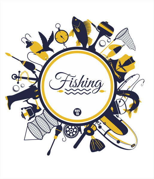 Fishing background
