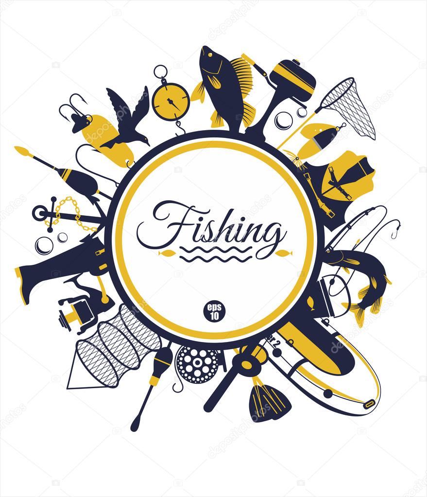Fishing background