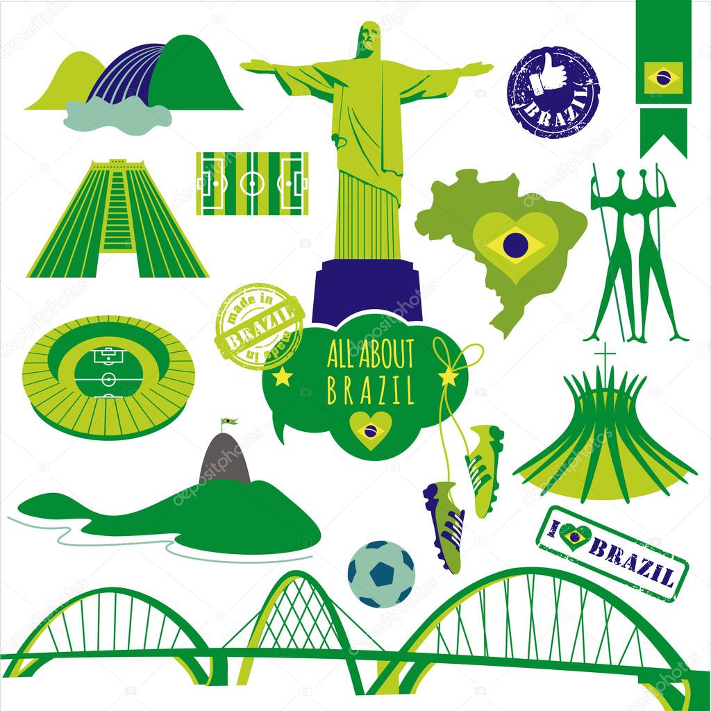 Illustration of Brazil.