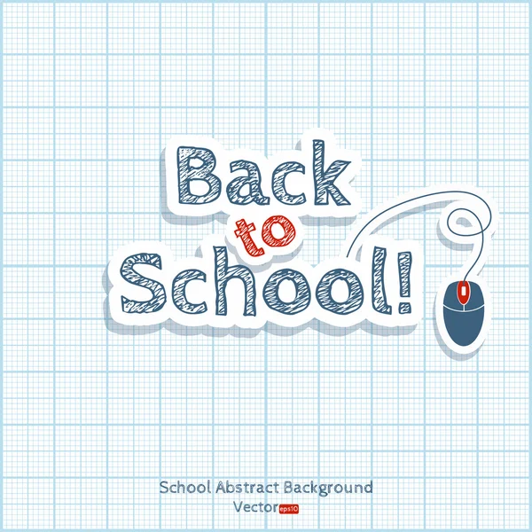 Back to school — Stock Vector