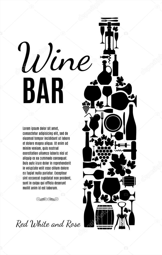 Wine card.