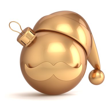 Noel top santa şapka süsleme süsleme mutlu yeni yıl önemsiz şey altın avatar ifade simgesi altın