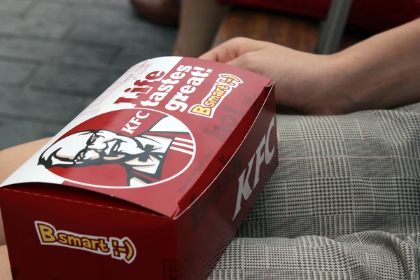 KFC box — стокове фото