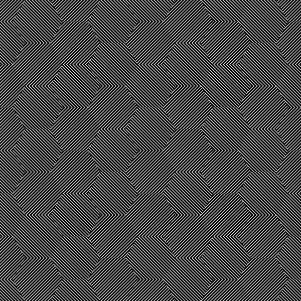 Geometrisches Muster, nahtloser Hintergrund. — Stockvektor