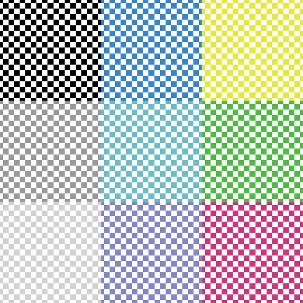 Einfaches, quadratisches Farbmuster, nahtlose Vektordarstellung. kann als individueller Hintergrund verwendet werden. — Stockvektor